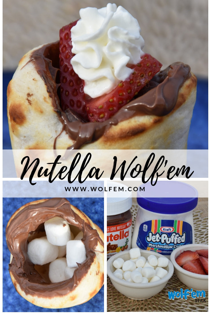 Nutella Wolf'em biscuit cup