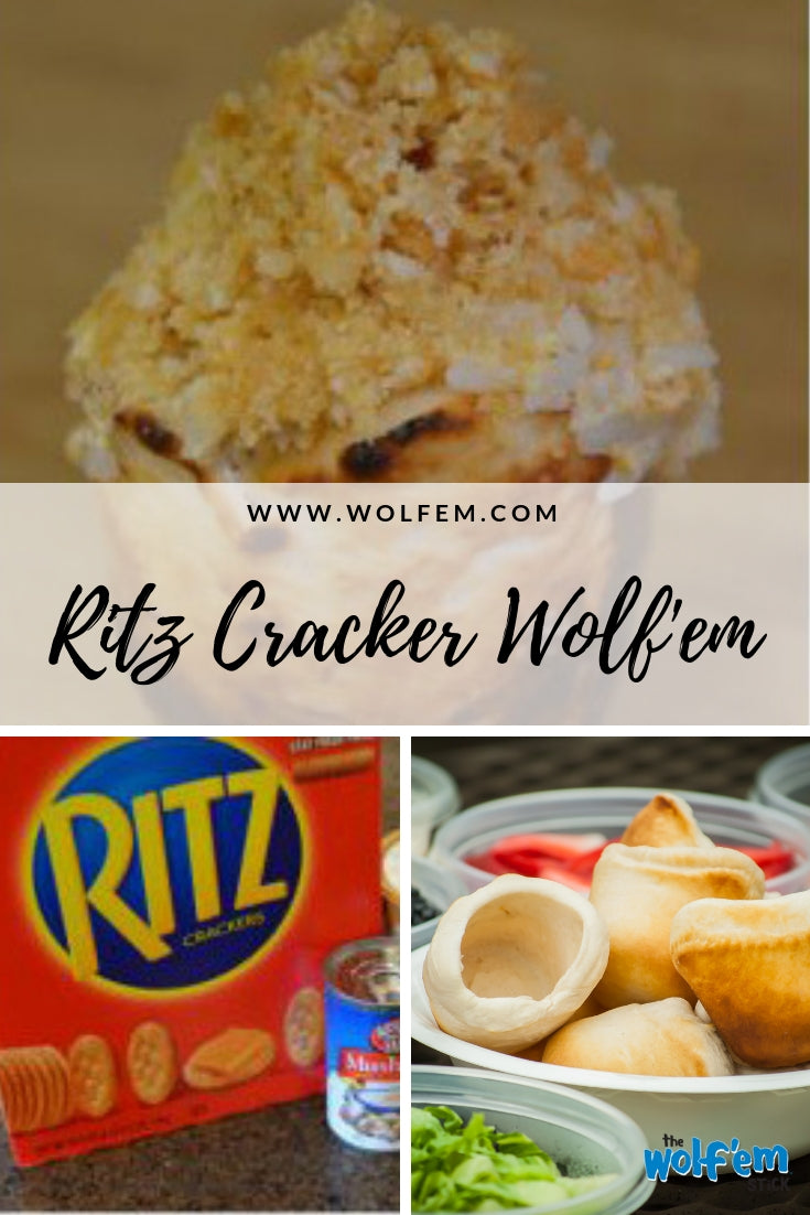 Ritz Cracker Chicken Wolf'em