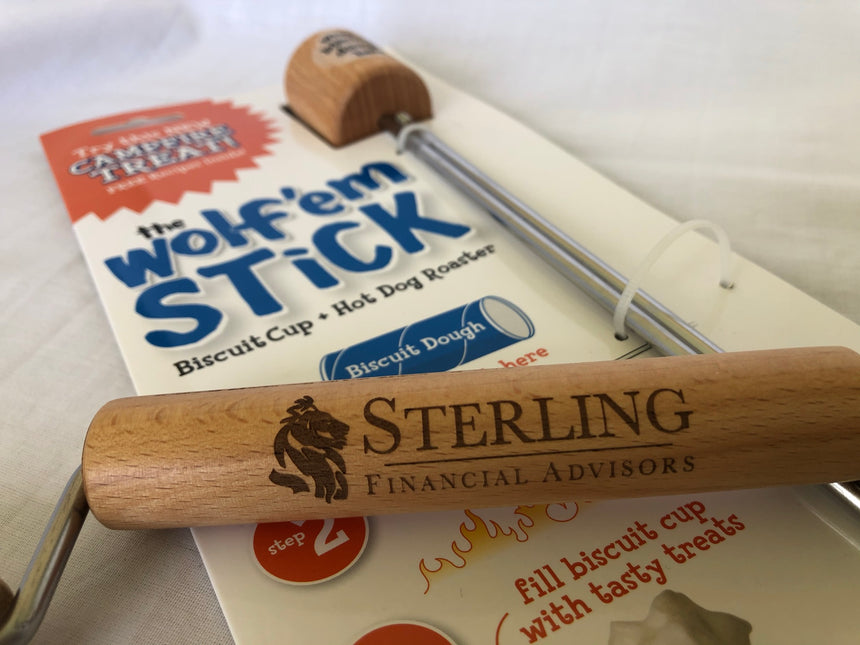 Wolf'em Stick® with Custom Engraving