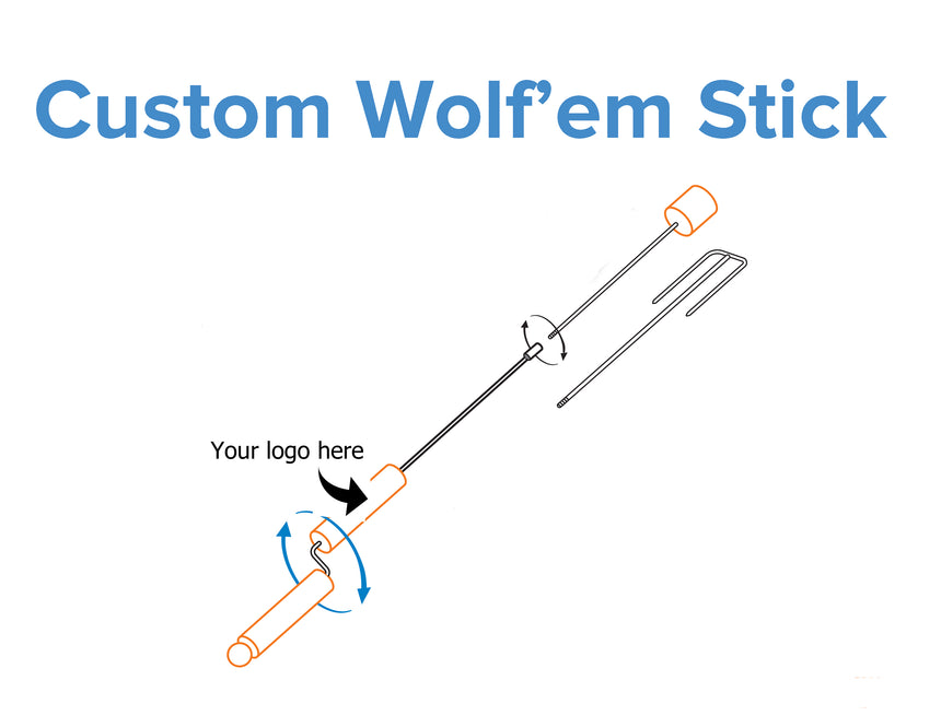 Featured Product:  TWO Wolf'em Sticks® PLUS Carry Bag